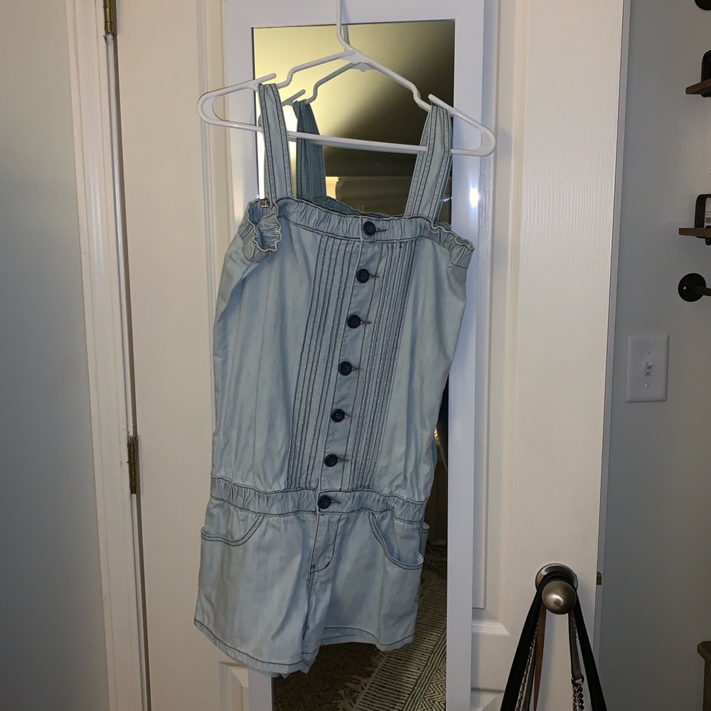 Denim Romper size small